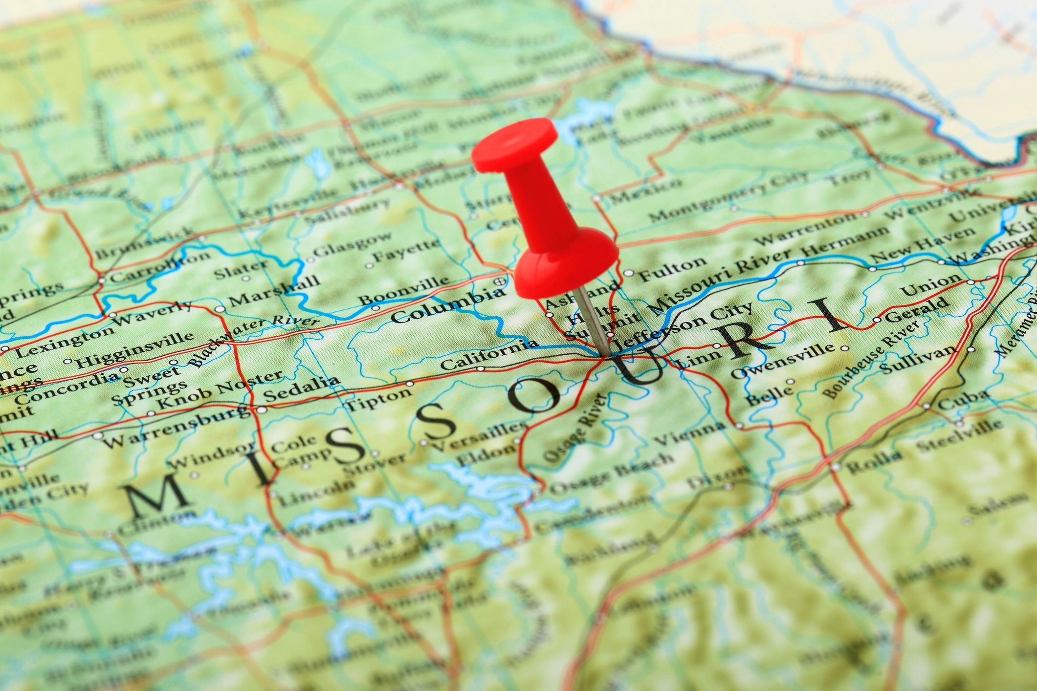 Missouri map