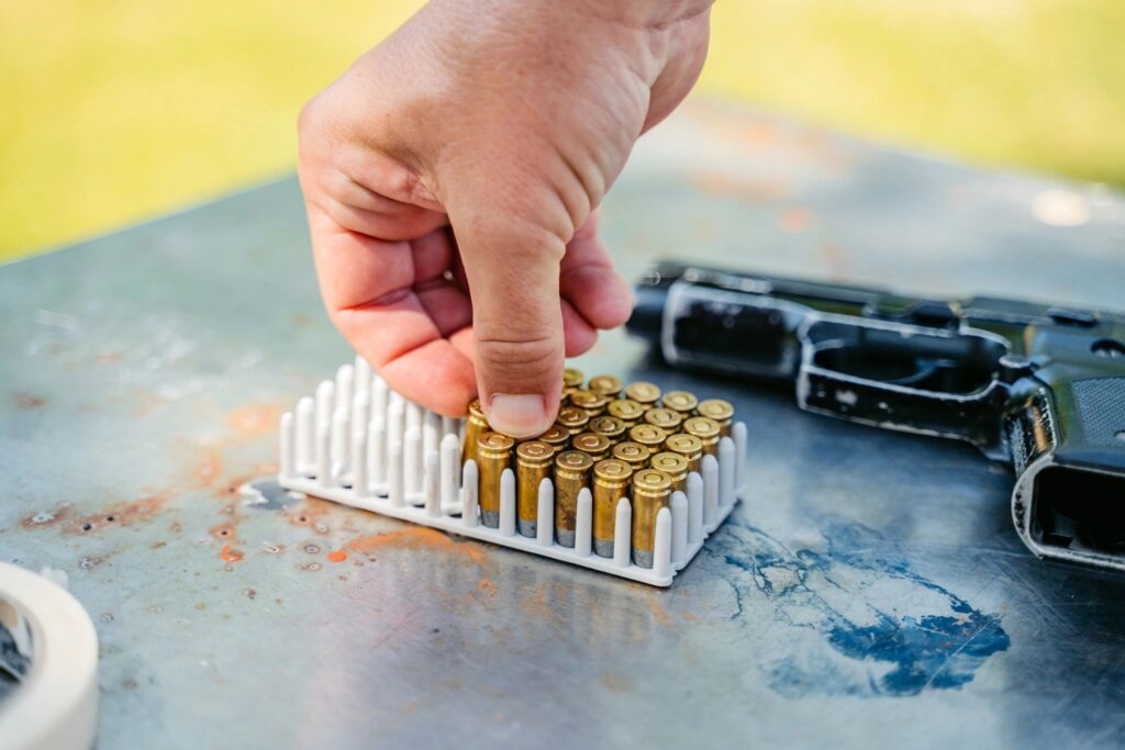 9mm FMJ ammo box product photo